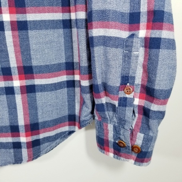 Express Men's Plaid Button Down Longsleeve Shirt - Picture 3 of 7